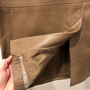 BIJON Leather Skirt